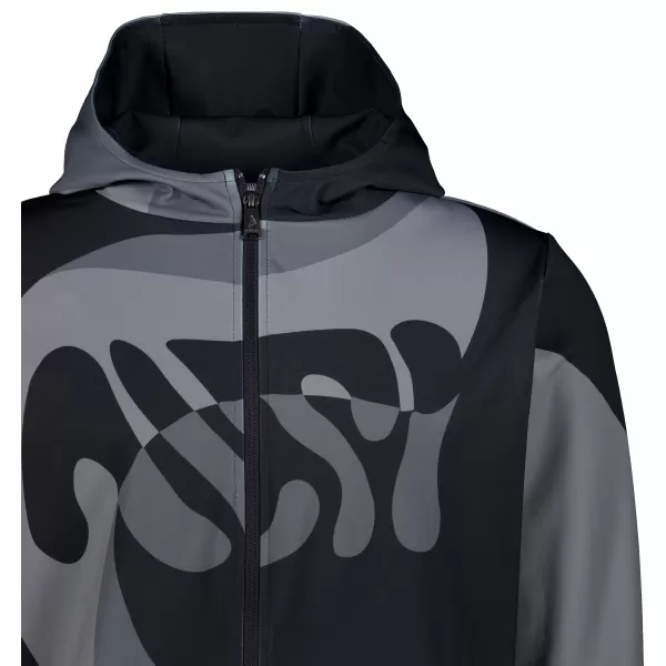  Panoul pentru bărbați pe Zip Premium ALTISPORT VOJ/ALM056MI02 NEGRU 
