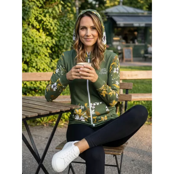  Panoul pentru femei pe Zip Premium ALTISPORT VOJ/ALW063MI02 KAKI 