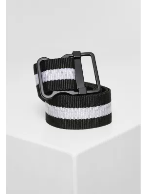Centură URBAN CLASSICS TB3576 NEGRU/ALB