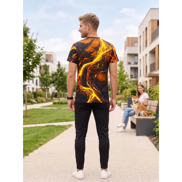  Premium funcțional pentru bărbați ALTISPORT VOJ/ALM071TR01 NEGRU -YELLOW 