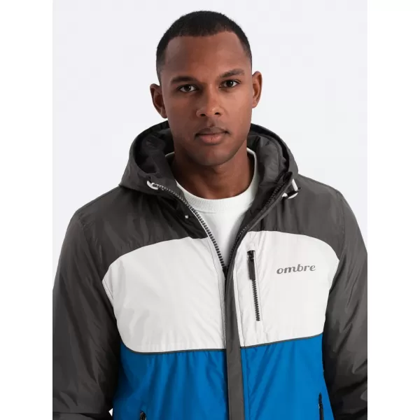  Sacou OMBRE C447 ALBASTRU/ALB/ALBASTRU BLEUMARIN 