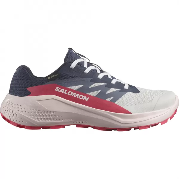  Pantofi de dama SALOMON ALPHAGLIDE GTX W L47802300 ROCĂ LUNARĂ/NOPȚI ALBASTRE/ROȘU ROȘU 