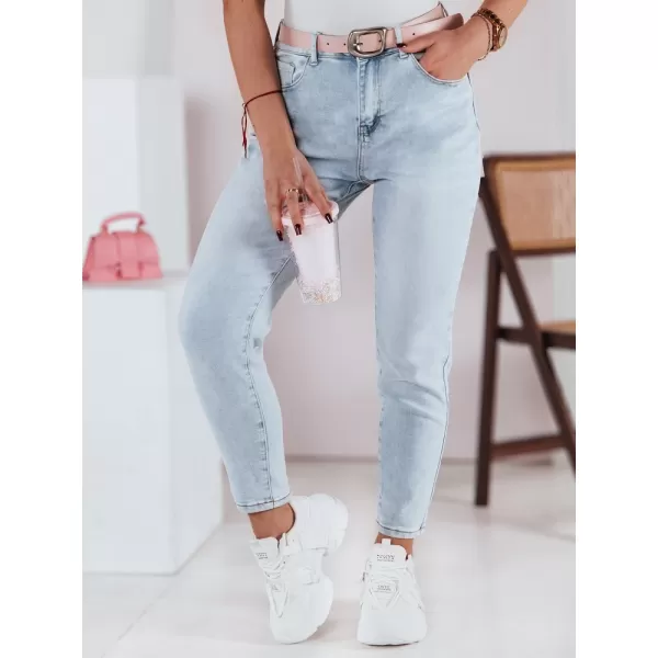  Pantalonii pentru doamne DSTREET UY2346 ALBASTRU DESCHIS 