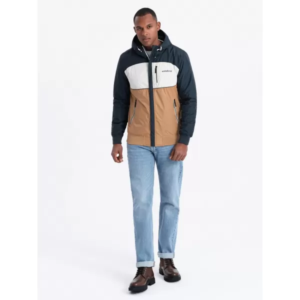  Sacou OMBRE C447 ALB/ALBASTRU BLEUMARIN/MARO 