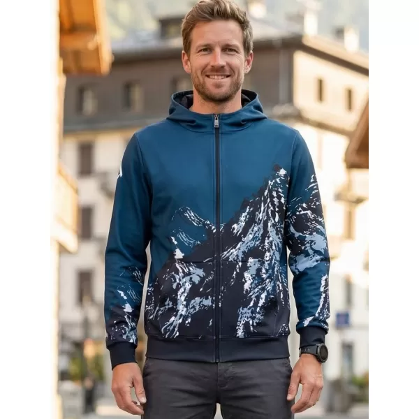  Panoul pentru bărbați pe Zip Premium ALTISPORT VOJ/ALM059MI02 MARINA 