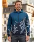 Panoul pentru bărbați pe Zip Premium ALTISPORT VOJ/ALM059MI02 MARINA