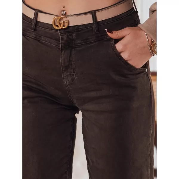  Pantalonii pentru doamne DSTREET UY2393 CARAMEL 