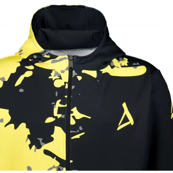  Panoul pentru bărbați pe Zip Premium ALTISPORT VOJ/ALM057MI02 GALBEN FLUO 