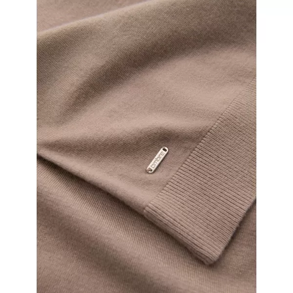  Pulover pentru bărbați OMBRE OM-SWTN-0127 BEJ ÎNTUNECAT 