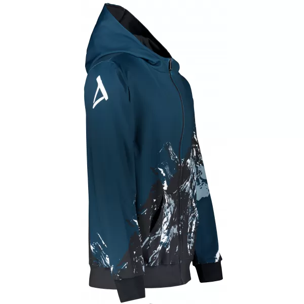  Panoul pentru bărbați pe Zip Premium ALTISPORT VOJ/ALM059MI02 MARINA 