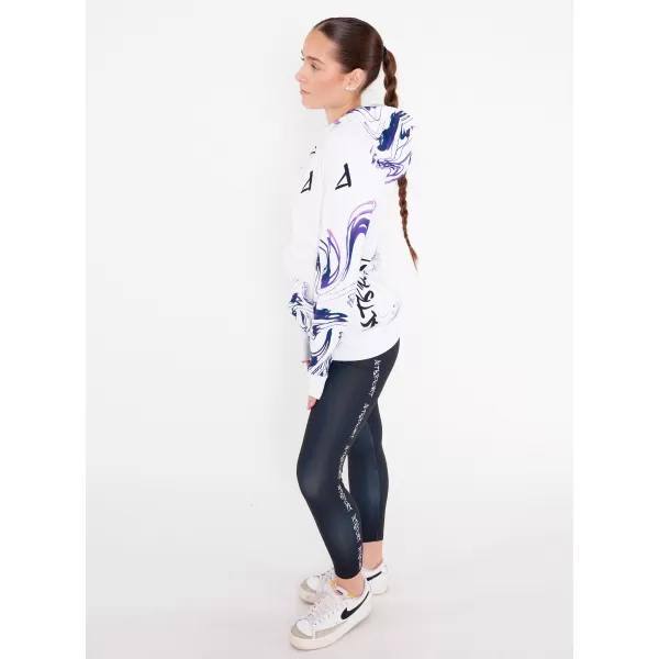  Panoul pentru femei pe Zip Premium ALTISPORT VOJ/ALW064MI02 ALB -VIOLET 