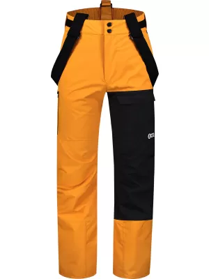 Pantaloni de schi și snowboard pentru bărbați NORDBLANC PLOW NBWP8133 PORTOCALE
