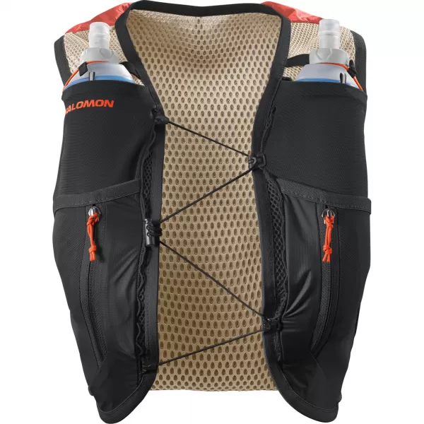 Rucsac de damă SALOMON ACTIVE SKIN 12 WOMEN SET LC2663200 EMERGENS/NEGRU 