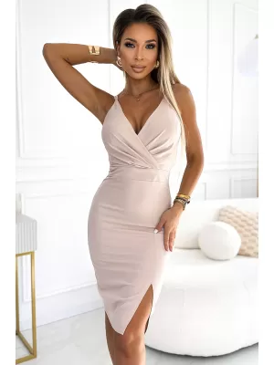 Rochie NUMOCO 555-1 BEJ