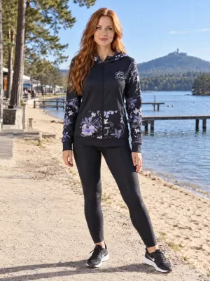 Panoul pentru femei pe Zip Premium ALTISPORT VOJ/ALW063MI02 NEGRU