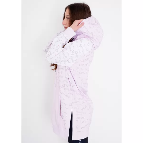  Premium cu hanorac funcțional pentru femei ALTISPORT VOJ/ALW067MI03 BABY PINK 