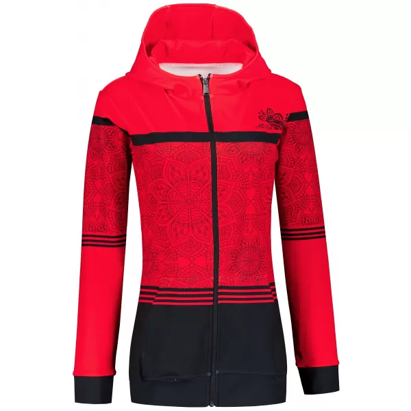  Panoul pentru femei pe Zip Premium ALTISPORT VOJ/ALW023MI02 ROŞU 
