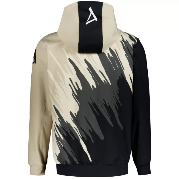  Panoul pentru bărbați pe Zip Premium ALTISPORT VOJ/ALM006MI02 NEGRU -BROWN 