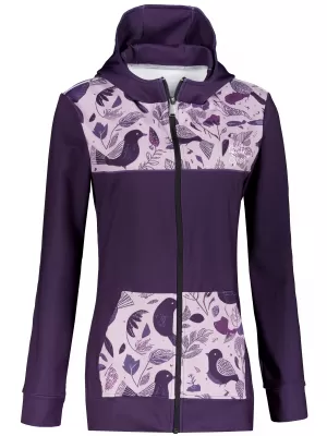 Panoul pentru femei pe Zip Premium ALTISPORT VOJ/ALW062MI02 VIOLET