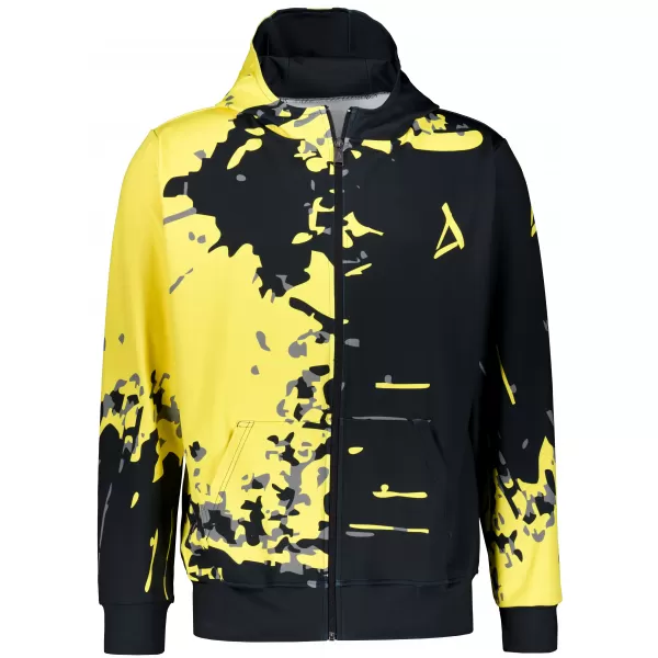  Panoul pentru bărbați pe Zip Premium ALTISPORT VOJ/ALM057MI02 GALBEN FLUO 