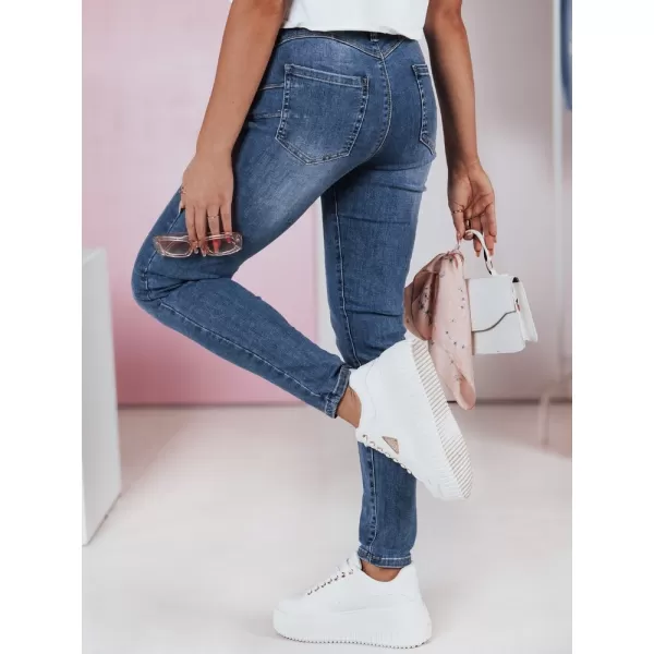  Pantalonii pentru doamne DSTREET UY2386 ALBASTRU 