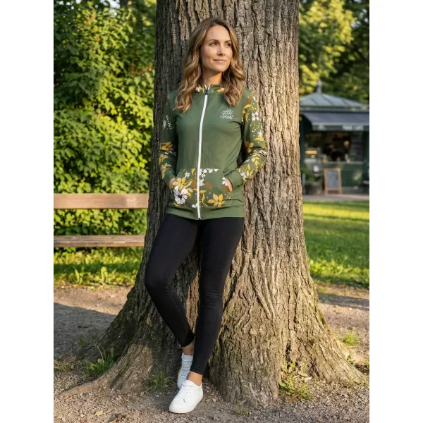  Panoul pentru femei pe Zip Premium ALTISPORT VOJ/ALW063MI02 KAKI 