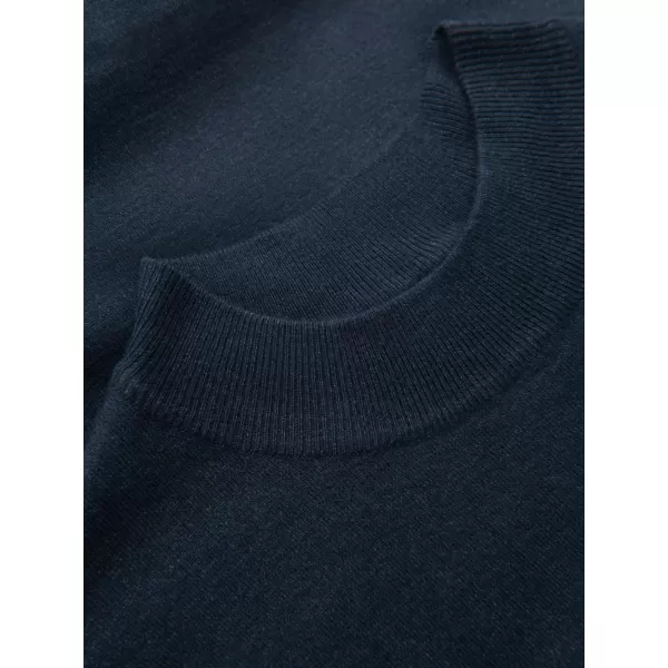  Pulover pentru bărbați OMBRE OM-SWTN-0125 ALBASTRU MARIN 