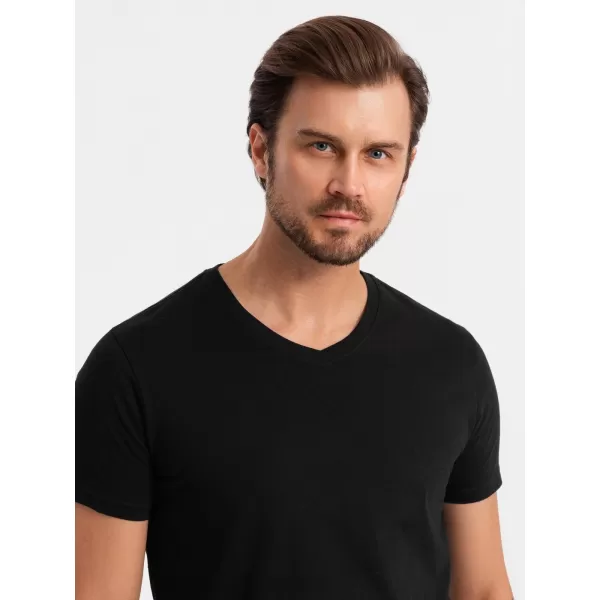  Cămaşă OMBRE OM-TSBS-0233 3X NEGRU 