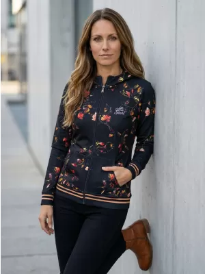 Panoul pentru femei pe Zip Premium ALTISPORT VOJ/ALW024MI02 NEGRU