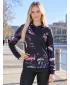 Panoul pentru femei pe Zip Premium ALTISPORT VOJ/ALW064MI02 NEGRU -PINK