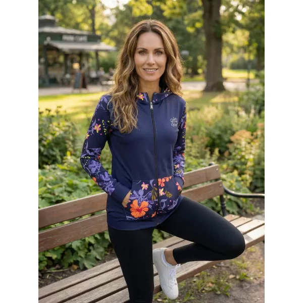  Panoul pentru femei pe Zip Premium ALTISPORT VOJ/ALW063MI02 PURPURIU ÎNCHIS 