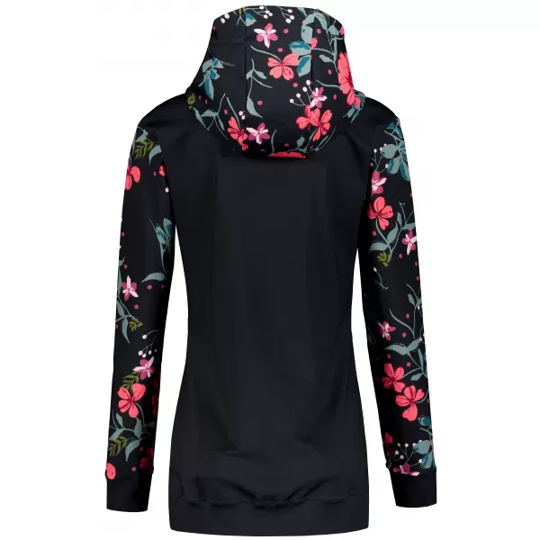  Panoul pentru femei pe Zip Premium ALTISPORT VOJ/ALW063MI02 NEGRU -GREEN 