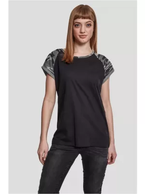 Cămaşă URBAN CLASSICS TB1913 CAMO NEGRU/ÎNTUNECAT