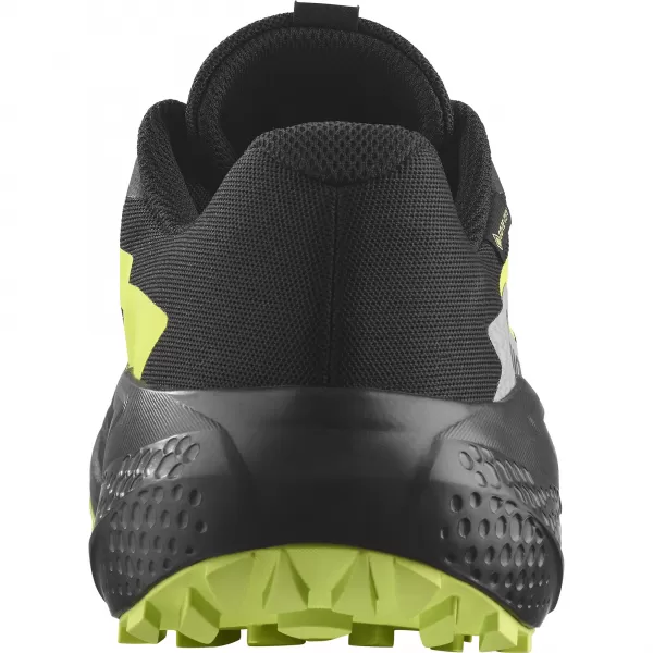  Pantofi pentru bărbați SALOMON ALPHAGLIDE GTX L47802000 NEGRU/ALIAJ/VERDE ASCUȚIT 