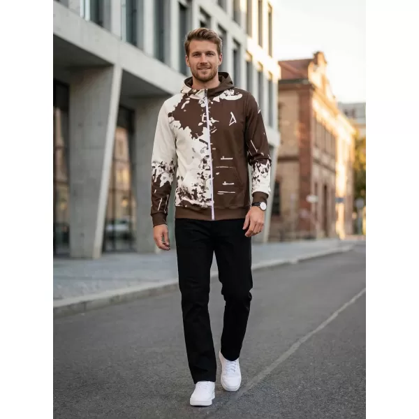  Panoul pentru bărbați pe Zip Premium ALTISPORT VOJ/ALM057MI02 MARO 