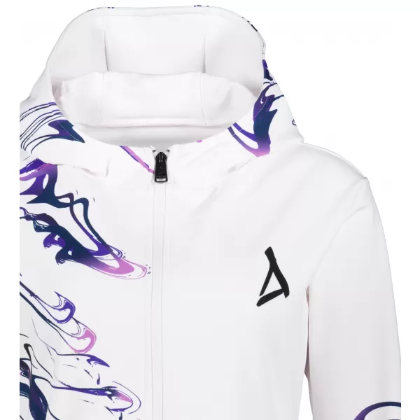  Panoul pentru femei pe Zip Premium ALTISPORT VOJ/ALW064MI02 ALB -VIOLET 