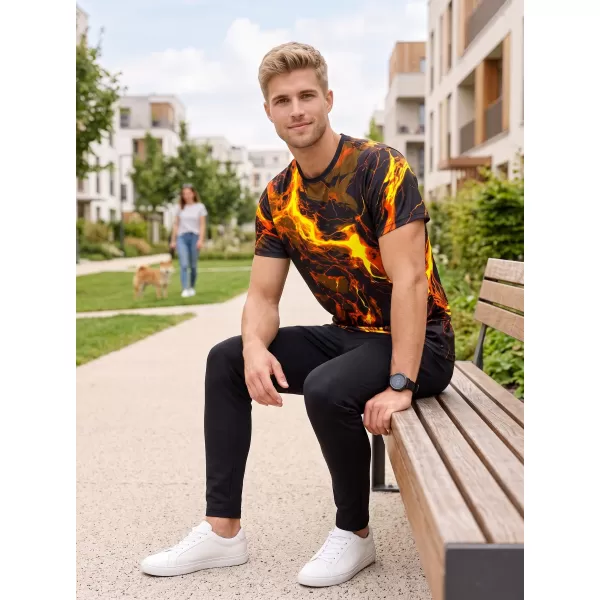 Premium funcțional pentru bărbați ALTISPORT VOJ/ALM071TR01 NEGRU -YELLOW 
