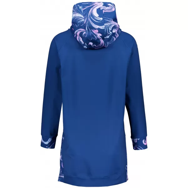  Premium cu hanorac funcțional pentru femei ALTISPORT VOJ/ALW065MI03 ALBASTRU ÎNCHIS 