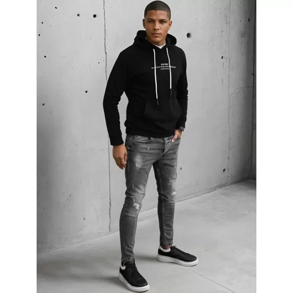  Panoul pentru bărbați DSTREET BX5458 NEGRU 