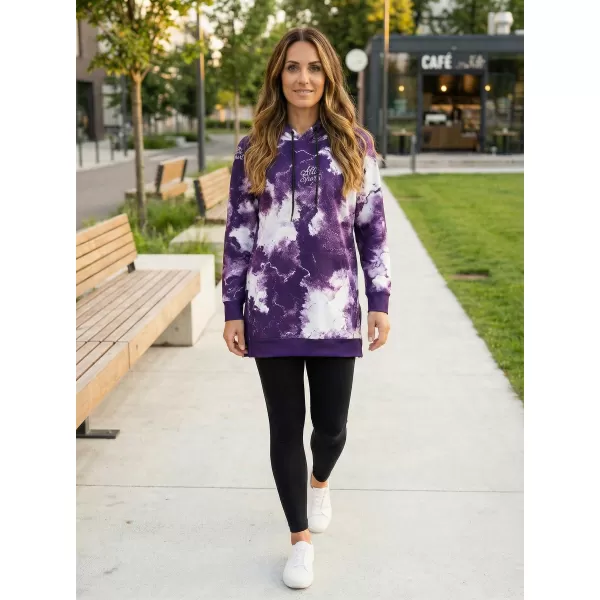  Premium cu hanorac funcțional pentru femei ALTISPORT VOJ/ALW066MI03 ALB -VIOLET 