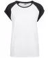 Cămaşă URBAN CLASSICS TB1913 ALB/NEGRU