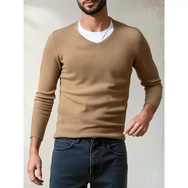 Pulover pentru bărbați DSTREET WX2306 CARAMEL 