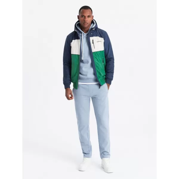  Sacou OMBRE C447 VERDE/ALB/ALBASTRU BLEUMARIN 