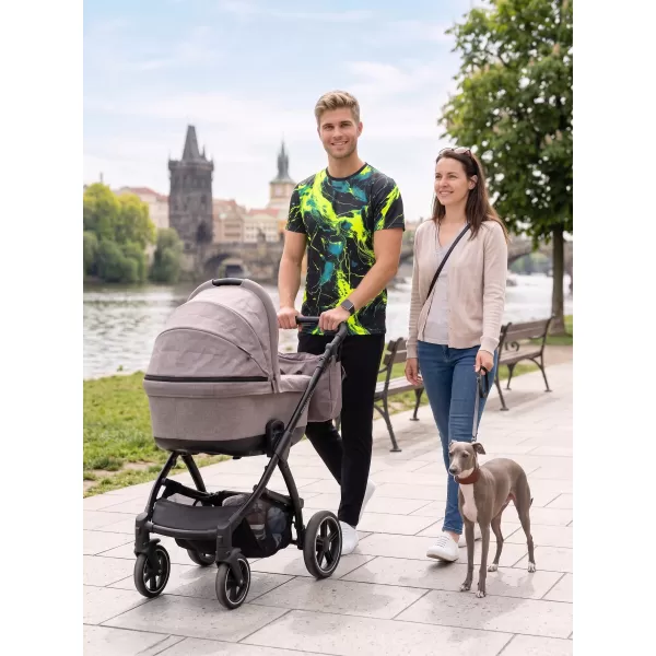  Premium funcțional pentru bărbați ALTISPORT VOJ/ALM071TR01 GANUL-GALBEN 