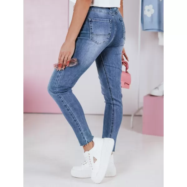  Pantalonii pentru doamne DSTREET UY2382 ALBASTRU 