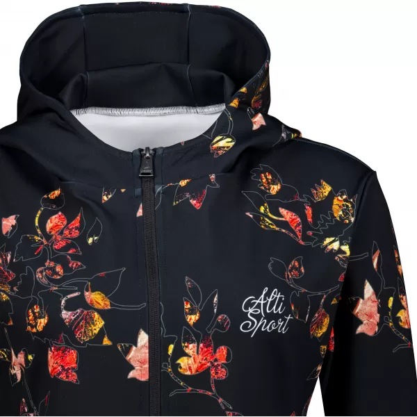  Panoul pentru femei pe Zip Premium ALTISPORT VOJ/ALW024MI02 NEGRU 