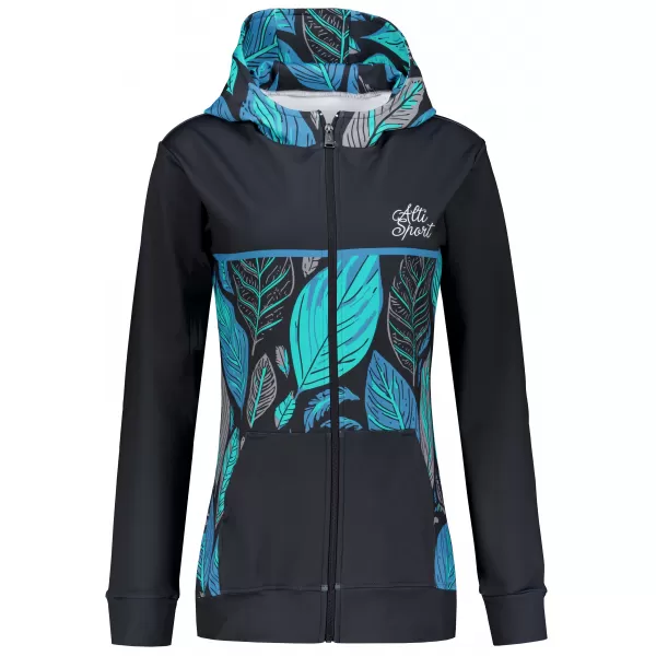  Panoul pentru femei pe Zip Premium ALTISPORT VOJ/ALW061MI02 ALBASTRU 
