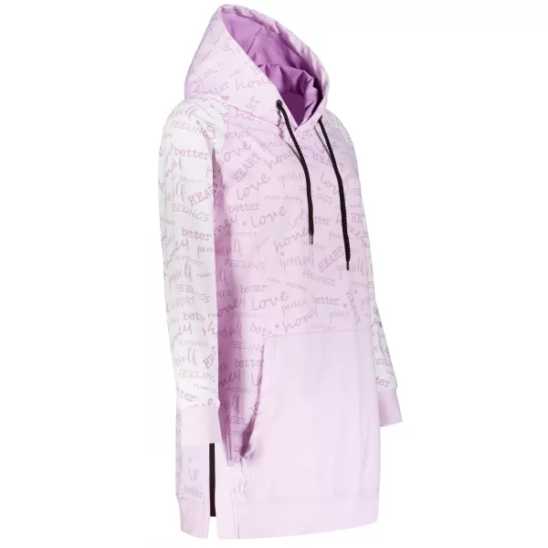  Premium cu hanorac funcțional pentru femei ALTISPORT VOJ/ALW067MI03 BABY PINK 