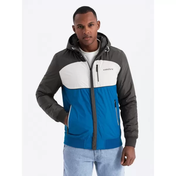  Sacou OMBRE C447 ALBASTRU/ALB/ALBASTRU BLEUMARIN 