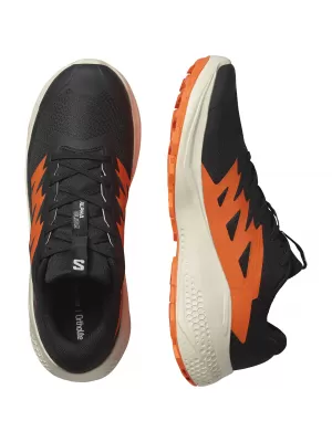 Pantofi pentru bărbați SALOMON ALPHAGLIDE L47801100 NEGRU/ZI PLOIOASĂ/ROȘU PORTOCALIU